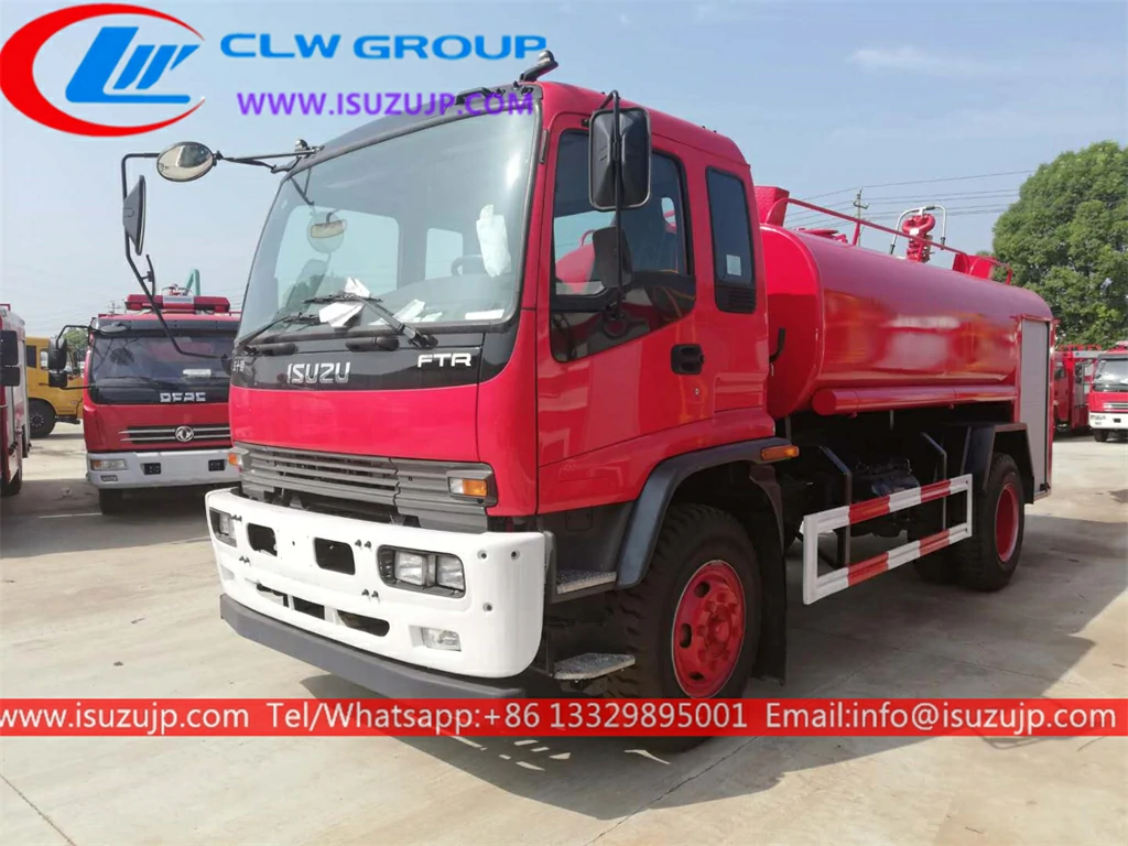 ISUZU FTR 10 ton fire water truck Benin ISUZU FTR 10 ton fire water truck Benin