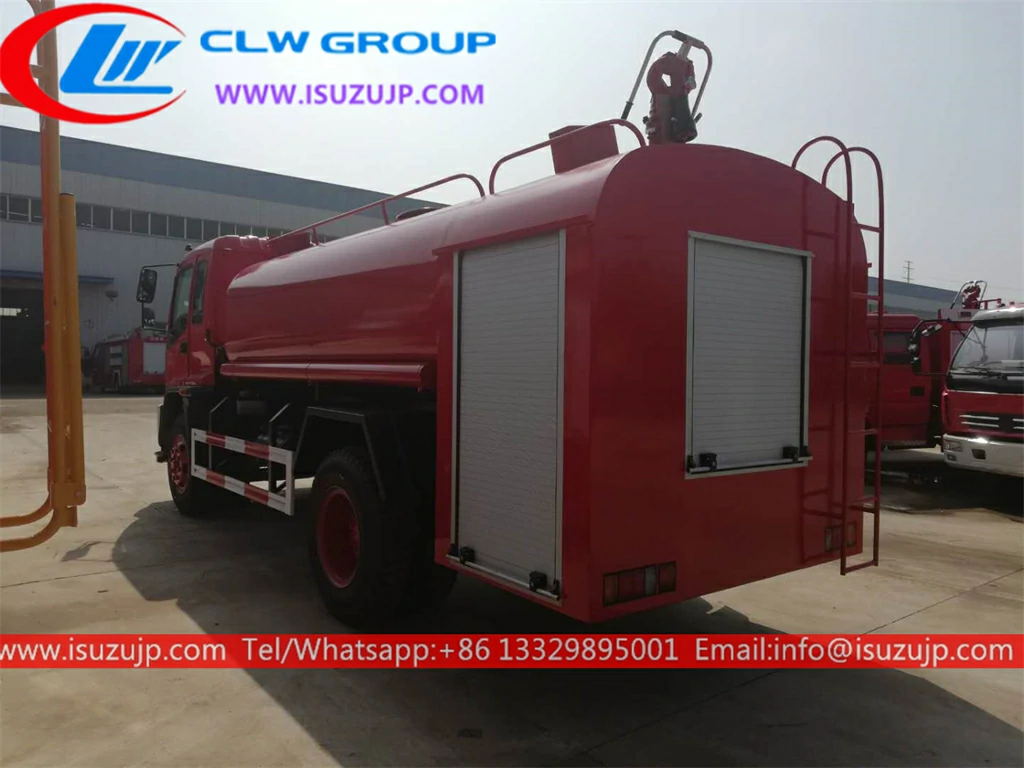 ISUZU FTR 10cbm water tender fire truck Togo ISUZU FTR 10cbm water tender fire truck Togo