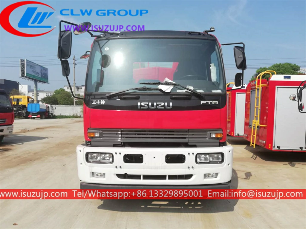 ISUZU FTR 10t international fire truck Cote d'Ivoire ISUZU FTR 10t international fire truck Cote d'Ivoire