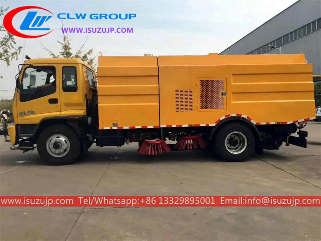 ISUZU FTR 12 cubic meters industrial sweeper Venezuela ISUZU FTR 12 cubic meters industrial sweeper Venezuela