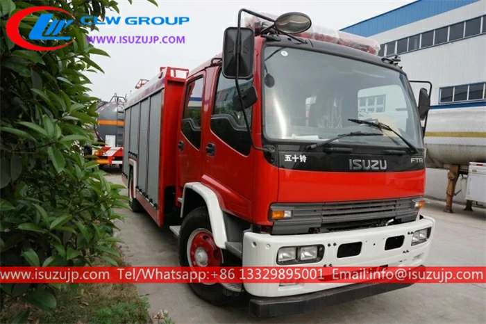 ISUZU FTR 6t fire engine vehicle Saudi Arabia ISUZU FTR 6t fire engine vehicle Saudi Arabia