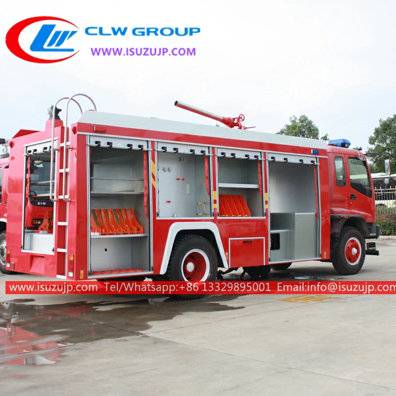 ISUZU FVR dry chemical powder rescue truck ISUZU FVR dry chemical powder rescue truck