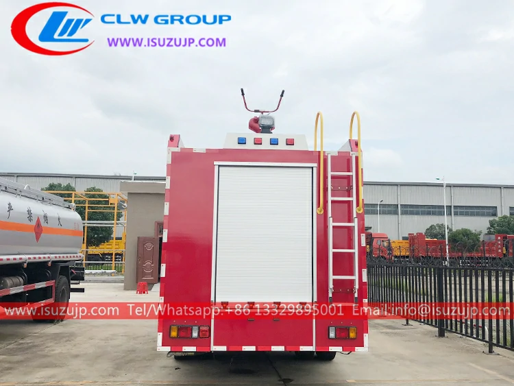 ISUZU FVZ 12000 liters army fire truck Libya ISUZU FVZ 12000 liters army fire truck Libya