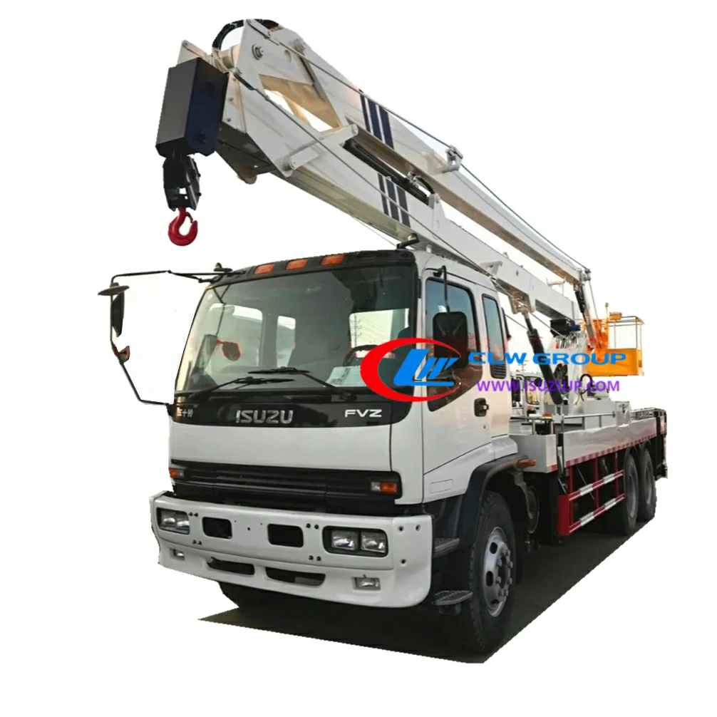 ISUZU FVZ 24m large cherry picker for sale ISUZU FVZ 24m large cherry picker for sale