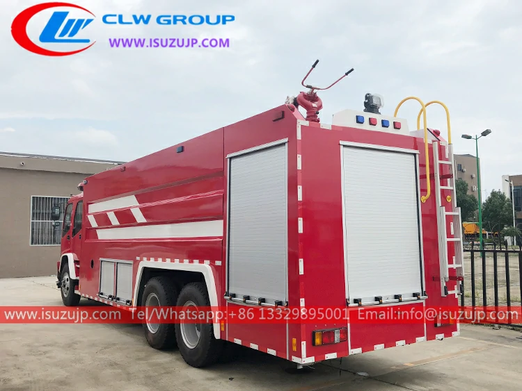 ISUZU FVZ fire truck tanker for sale Turkey ISUZU FVZ fire truck tanker for sale Turkey