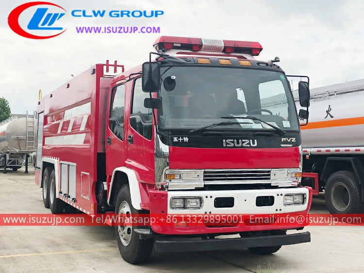 ISUZU FVZ water tender fire truck Armenia ISUZU FVZ water tender fire truck Armenia