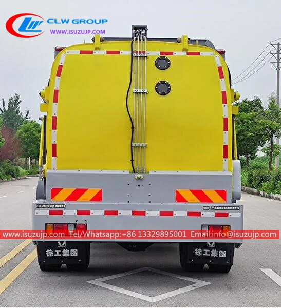 ISUZU GIGA 12cbm big garbage truck for sale in Swaziland