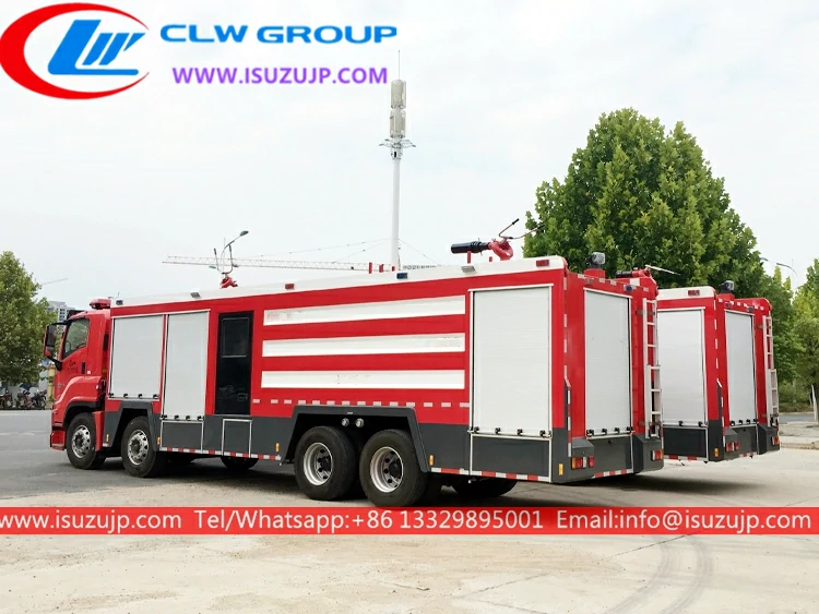 ISUZU GIGA 20000 liters fire brigade truck Mauritania ISUZU GIGA 20000 liters fire brigade truck Mauritania