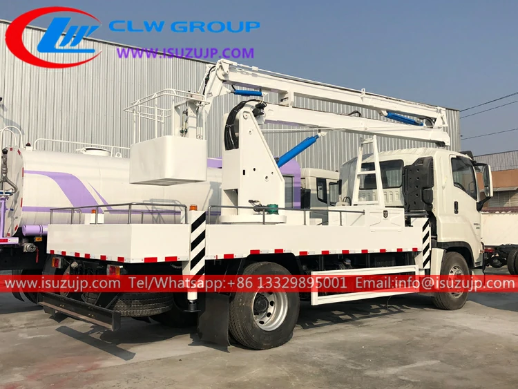 ISUZU GIGA 20m truck with boom lift for sale ISUZU GIGA 20m truck with boom lift for sale