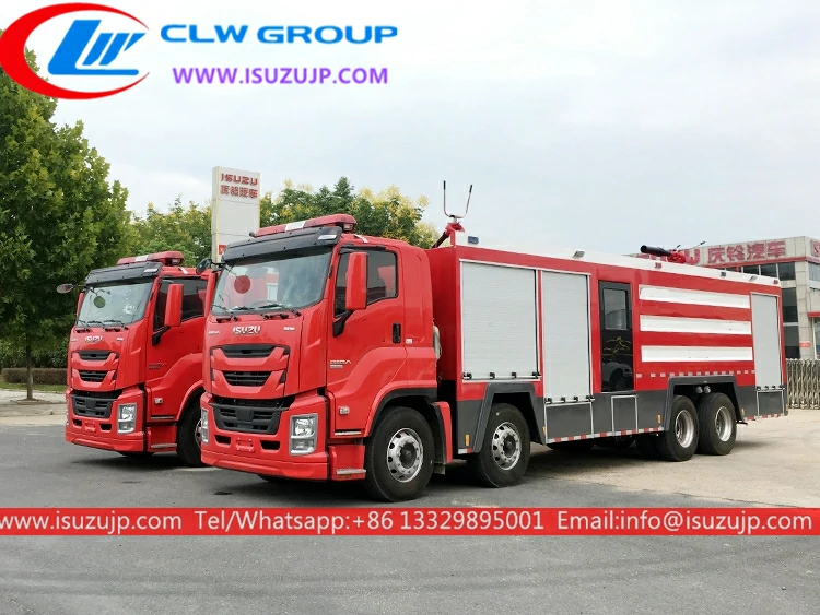 ISUZU GIGA 22cbm heavy rescue fire truck Niger ISUZU GIGA 22cbm heavy rescue fire truck Niger