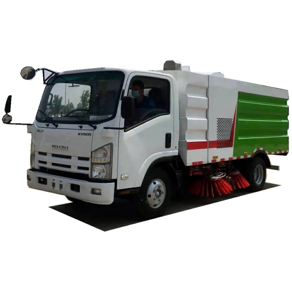 ISUZU KV600 7cbm street sweeper vehicle Dominica ISUZU KV600 7cbm street sweeper vehicle Dominica
