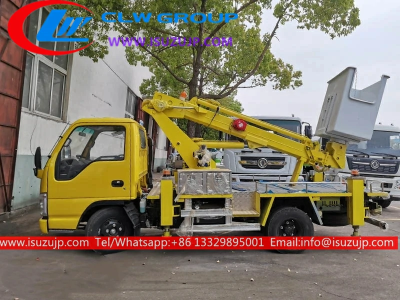 ISUZU NHR 16m boom lift truck mounted ISUZU NHR 16m boom lift truck mounted