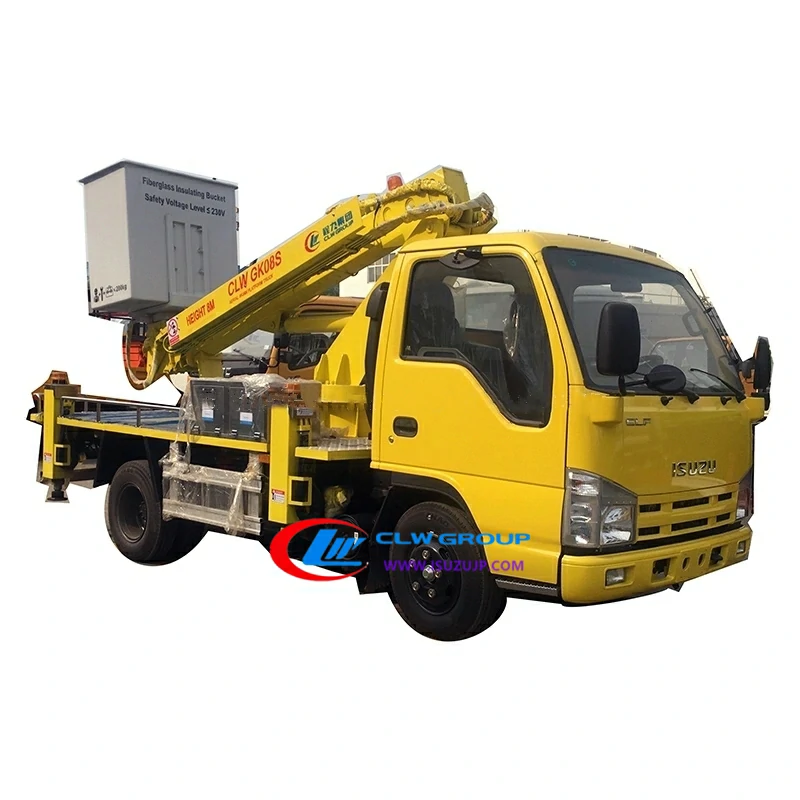 ISUZU NHR 16m truck mounted man lift ISUZU NHR 16m truck mounted man lift