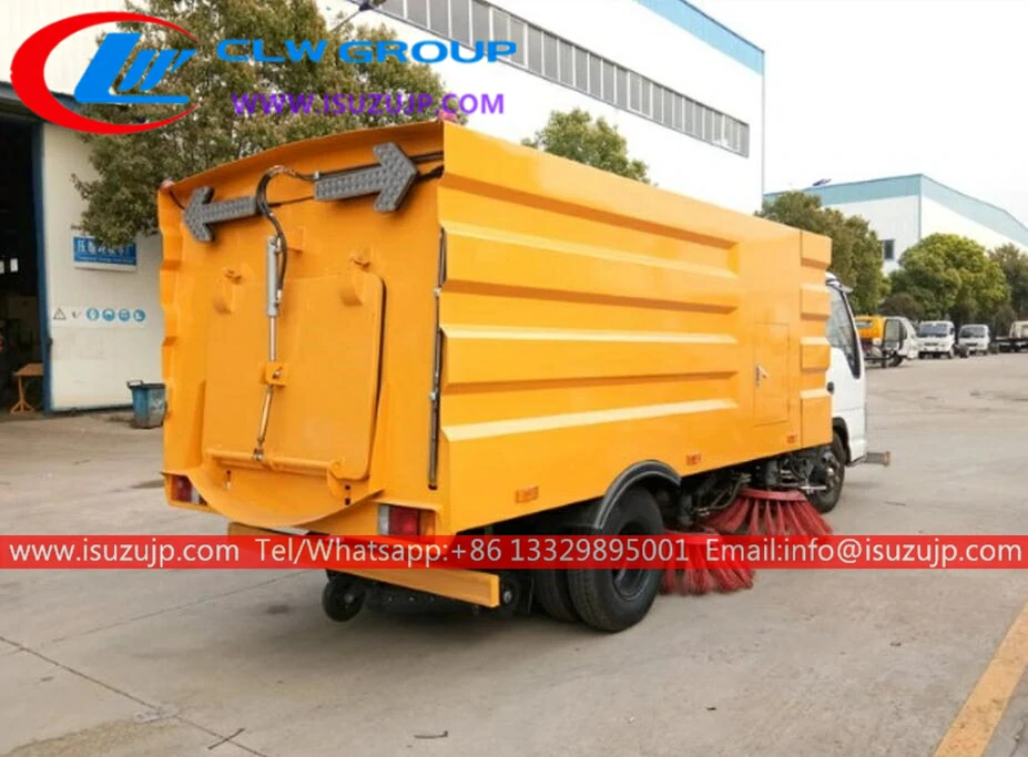 ISUZU NHR 5m3 truck mounted road sweeping machine ISUZU NHR 5m3 truck mounted road sweeping machine