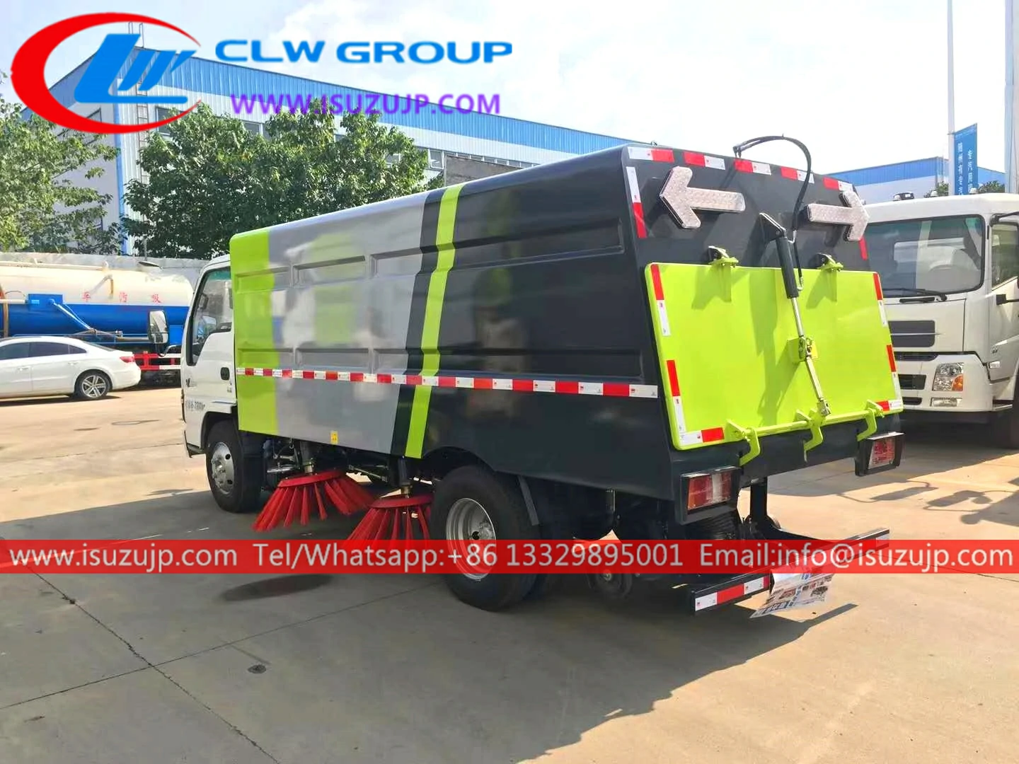 ISUZU NKR 5m3 road sweeper truck ISUZU NKR 5m3 road sweeper truck