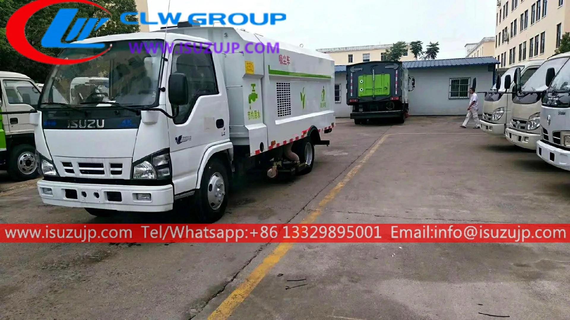ISUZU NKR 6 ton road vacuum cleaner truck ISUZU NKR 6 ton road vacuum cleaner truck