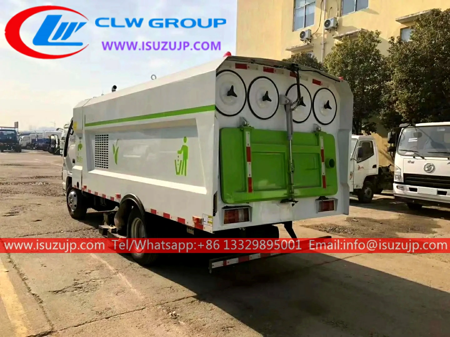 ISUZU NKR 6 ton truck vacuum cleaner ISUZU NKR 6 ton truck vacuum cleaner