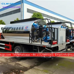 ISUZU NKR 6000 liters asphalt paving truck