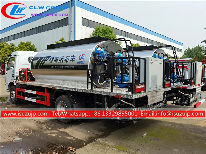 ISUZU NKR 6000 liters asphalt paving truck ISUZU NKR 6000 liters asphalt paving truck