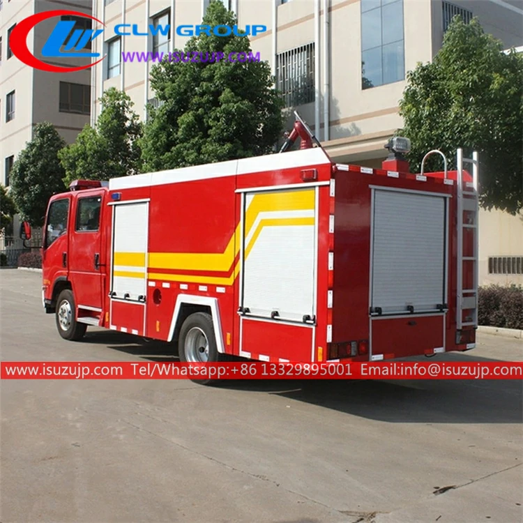 ISUZU NNR 5cbm military fire trucks ISUZU NNR 5cbm military fire trucks