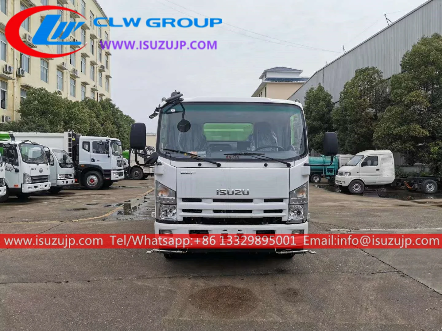 ISUZU NPR 10cbm broom sweeper truck ISUZU NPR 10cbm broom sweeper truck