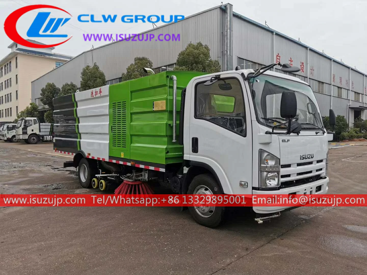 ISUZU NPR 10cbm truck mounted sweeper for sale ISUZU NPR 10cbm truck mounted sweeper for sale