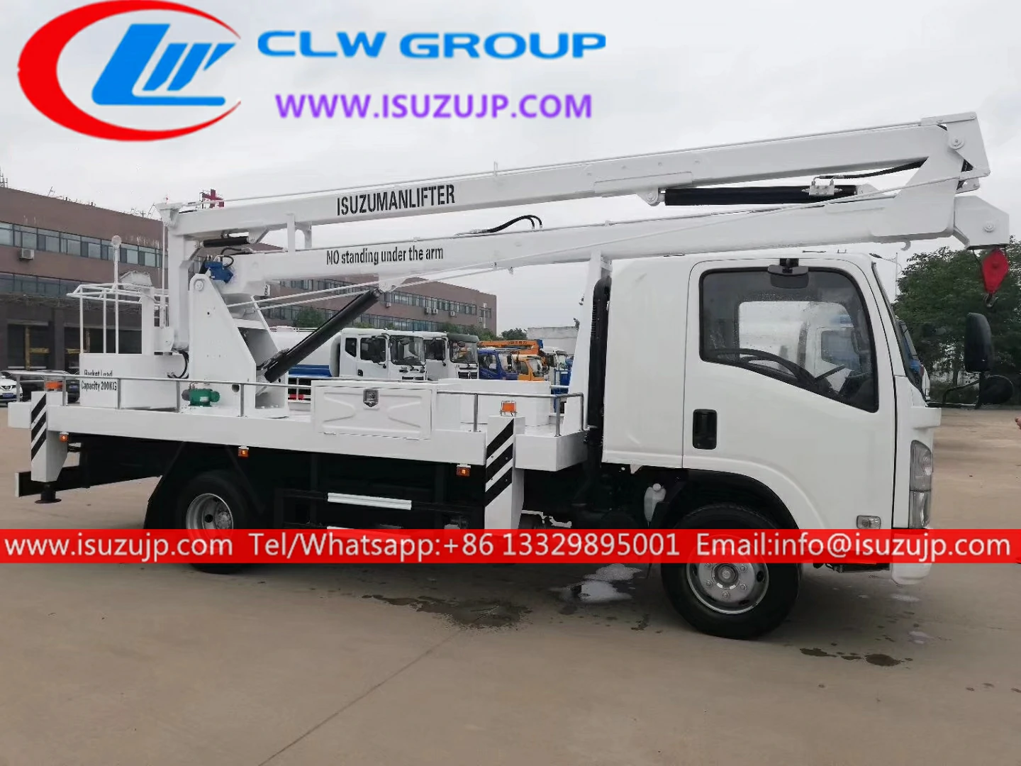 ISUZU NPR 20m cherry picker boom lift ISUZU NPR 20m cherry picker boom lift