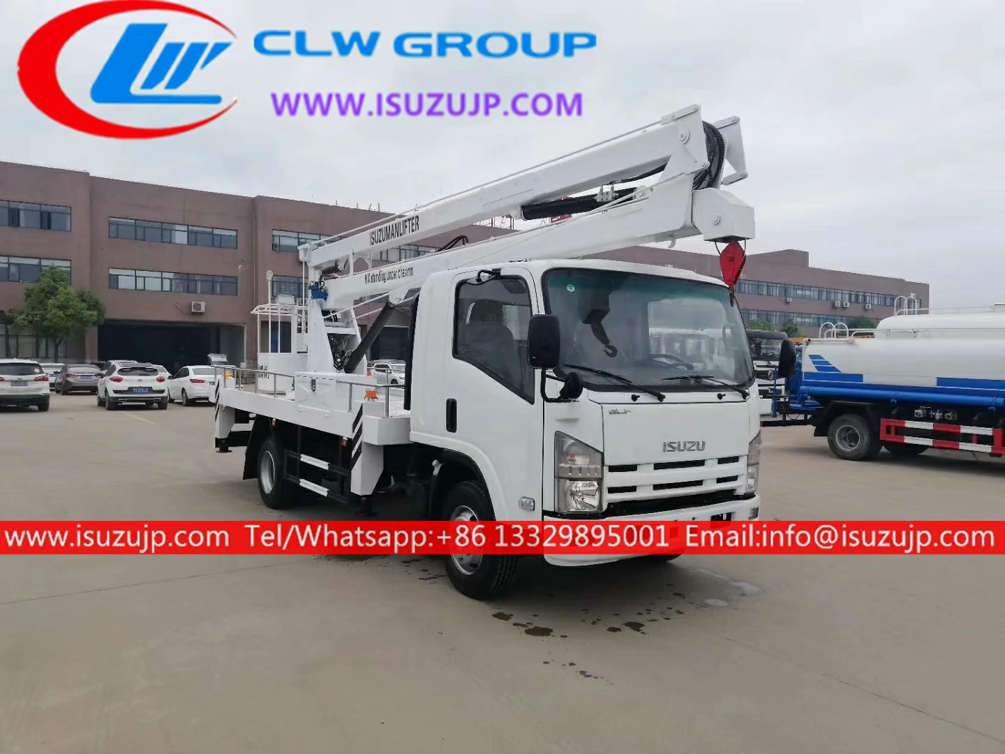 ISUZU NPR 20m cherry picker lift ISUZU NPR 20m cherry picker lift