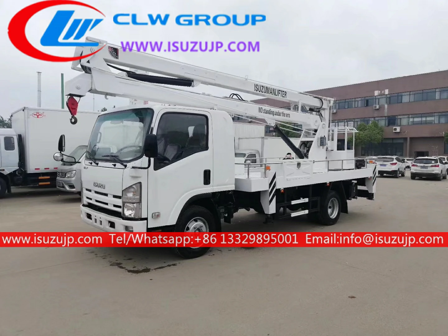 ISUZU NPR 20m cherry picker machine ISUZU NPR 20m cherry picker machine