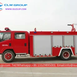 ISUZU NPR 4cbm fire water tanker Maldives