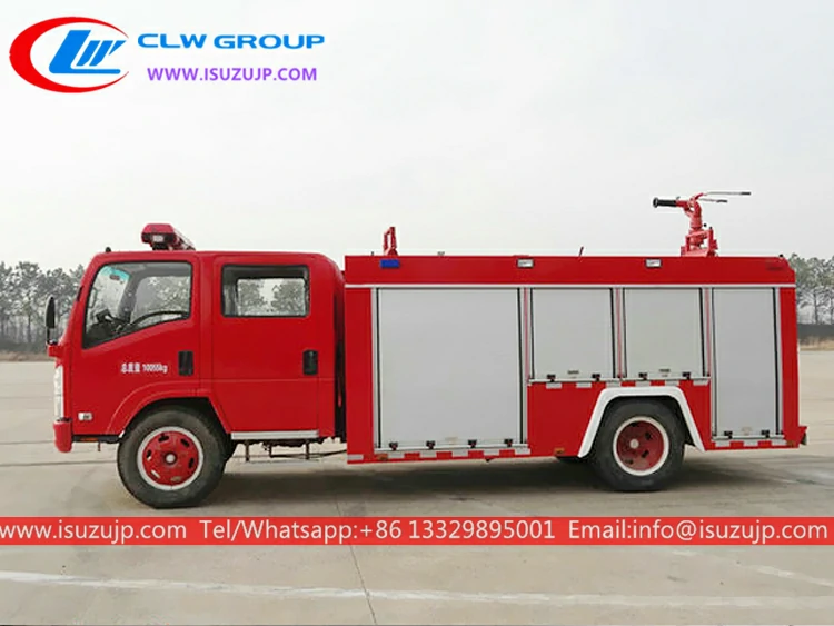 ISUZU NPR 4cbm fire water tanker Maldives ISUZU NPR 4cbm fire water tanker Maldives