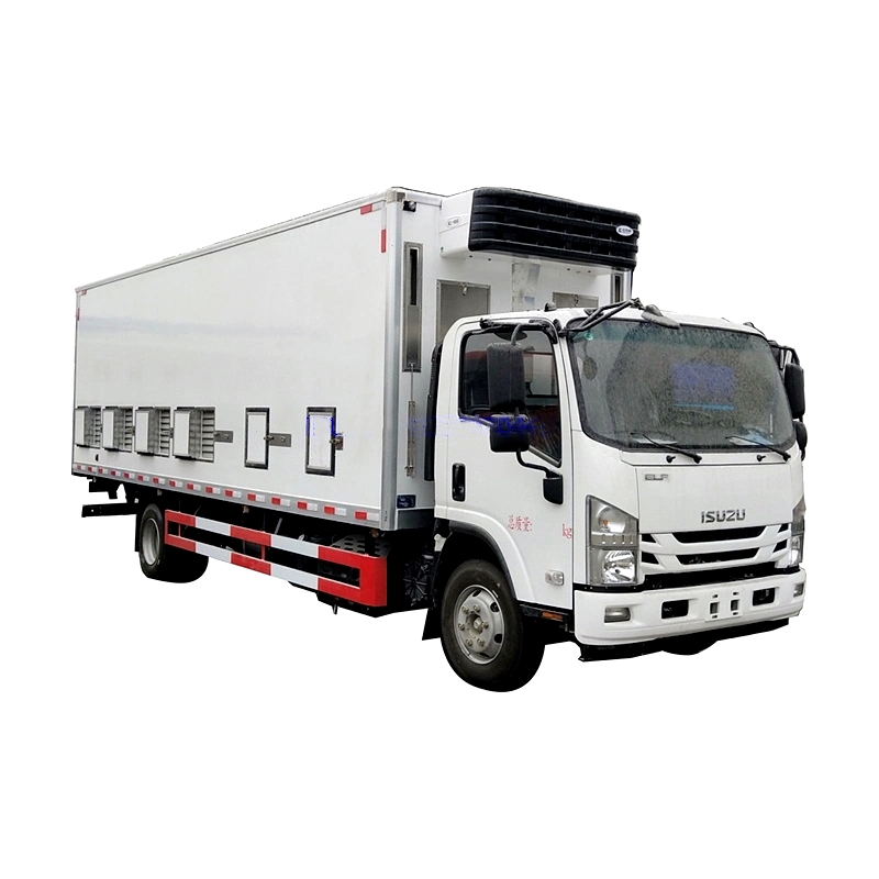 ISUZU NPR 6.8m box day old baby chicks truck ISUZU NPR 6.8m box day old baby chicks truck