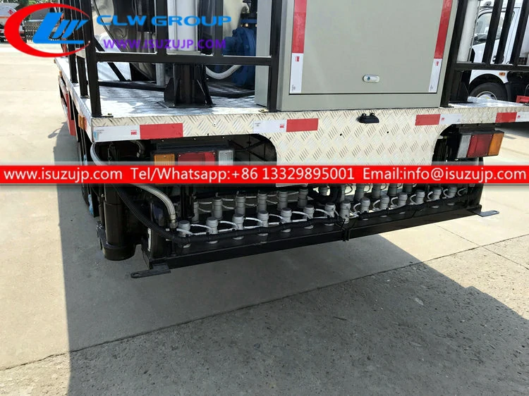 ISUZU NPR 8 ton asphalt hot box truck for sale ISUZU NPR 8 ton asphalt hot box truck for sale