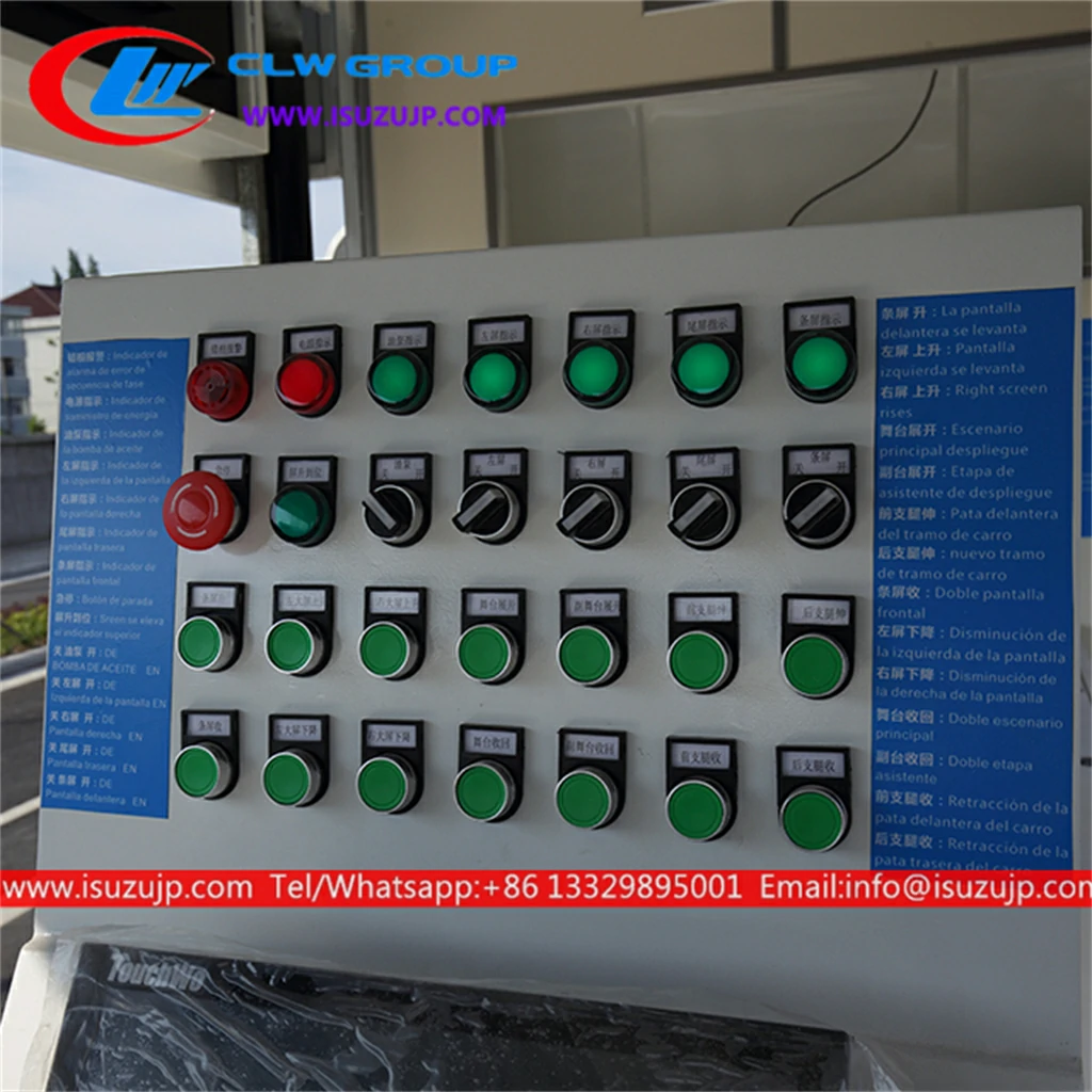 ISUZU NPR led display truck full color ISUZU NPR led display truck full color