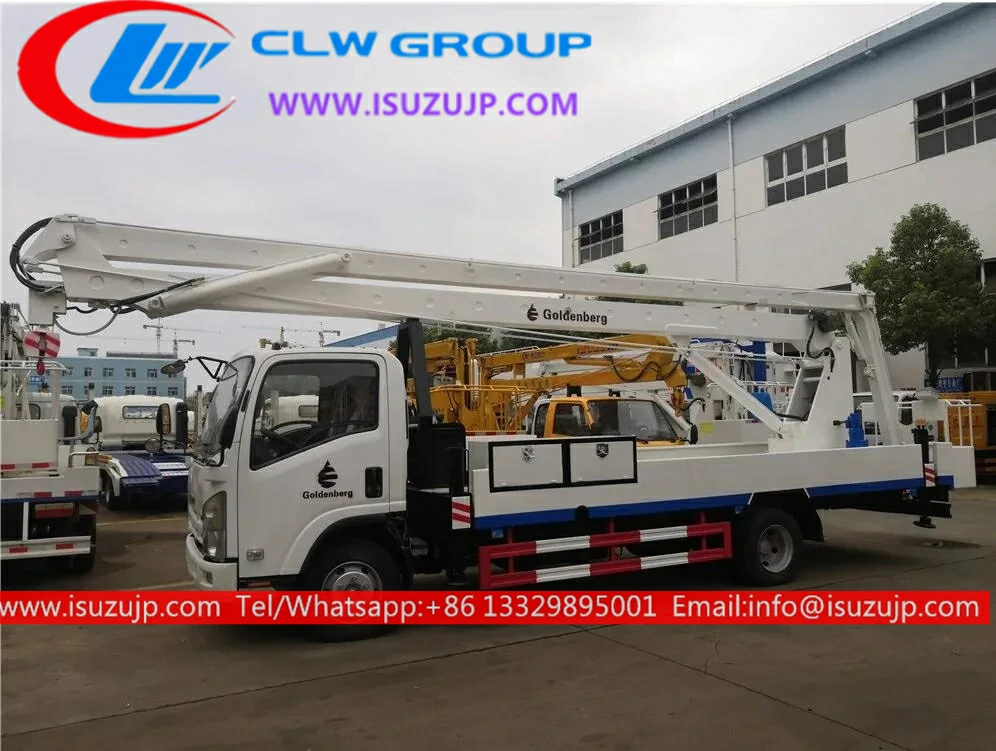 ISUZU NQR 22m fruit cherry picker ISUZU NQR 22m fruit cherry picker