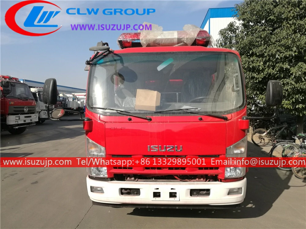 ISUZU NQR 5000kg fire fighter truck ISUZU NQR 5000kg fire fighter truck