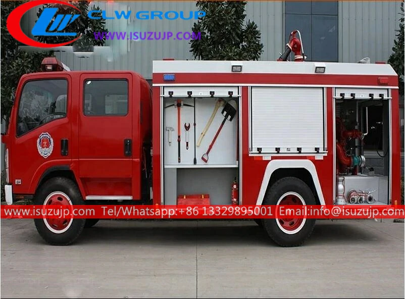 ISUZU NQR 5000kg pumper fire truck ISUZU NQR 5000kg pumper fire truck