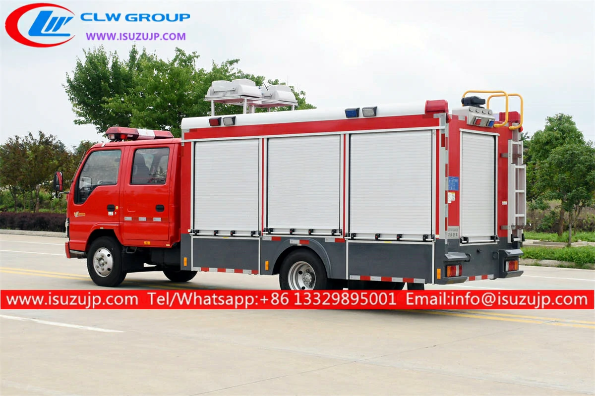 ISUZU fire department utility truck Tuvalu ISUZU fire department utility truck Tuvalu