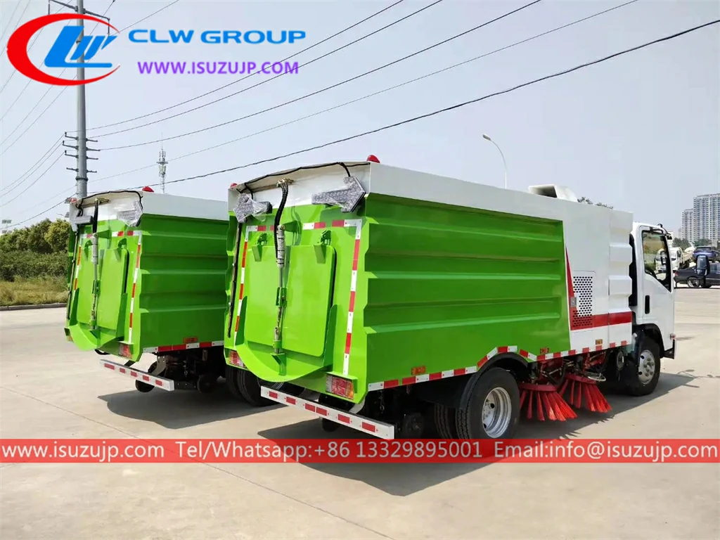 ISUZU road sweeper truck Antigua and Barbuda ISUZU road sweeper truck Antigua and Barbuda