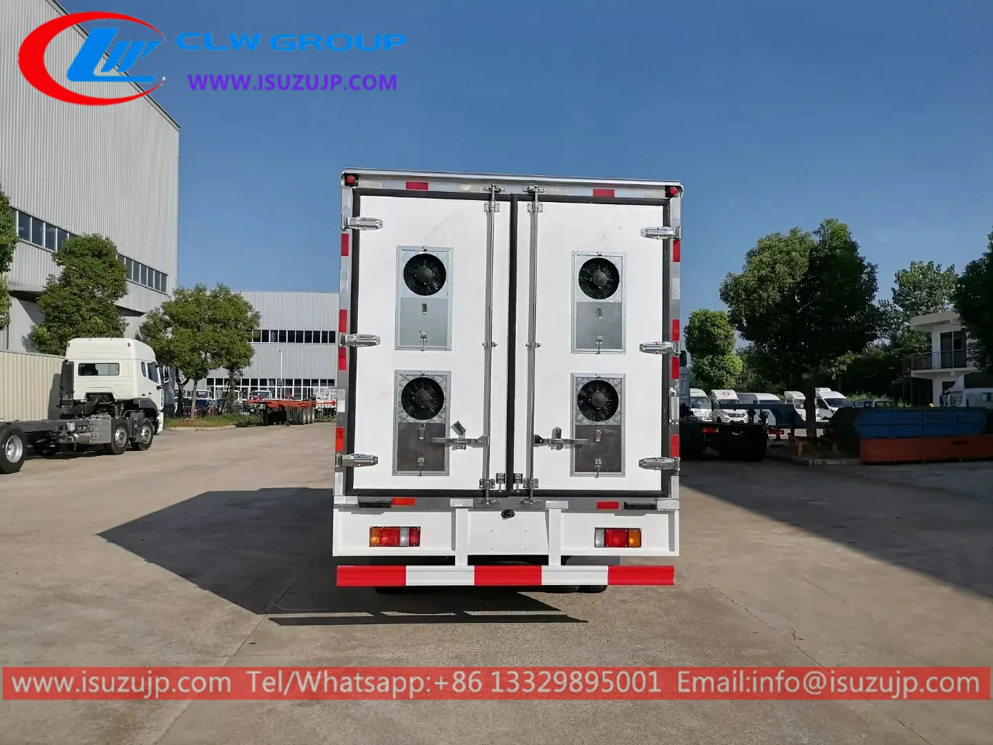 ISUZU small live chick transport vehicle ISUZU small live chick transport vehicle