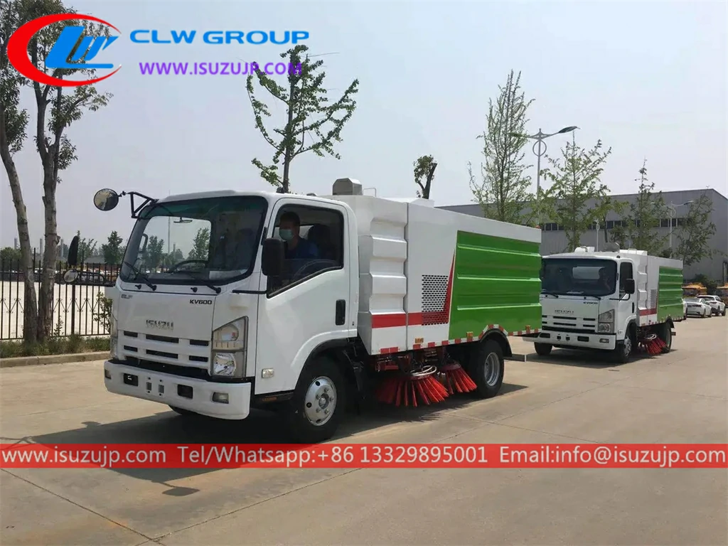 ISUZU street sweeper truck Trinidad and Tobago ISUZU street sweeper truck Trinidad and Tobago