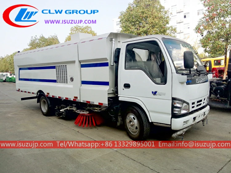 ISUZU street sweeping vehicles for municipality and road ISUZU street sweeping vehicles for municipality and road