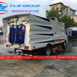 ISUZU truck mounted vacuum sweeper Kazakhstan