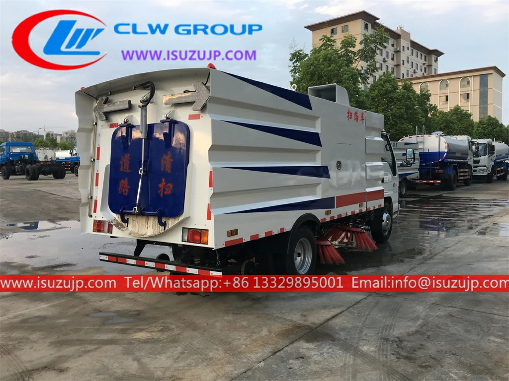 ISUZU truck mounted vacuum sweeper Kazakhstan ISUZU truck mounted vacuum sweeper Kazakhstan