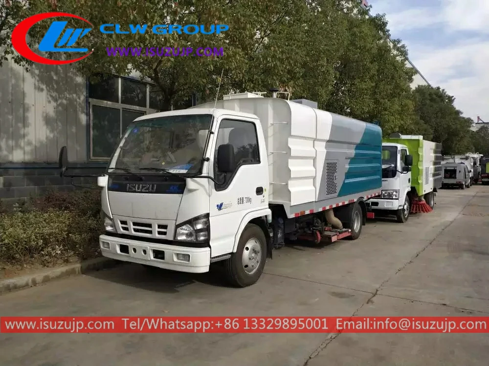 ISUZU vacuum sweeper truck Cape Verde ISUZU vacuum sweeper truck Cape Verde