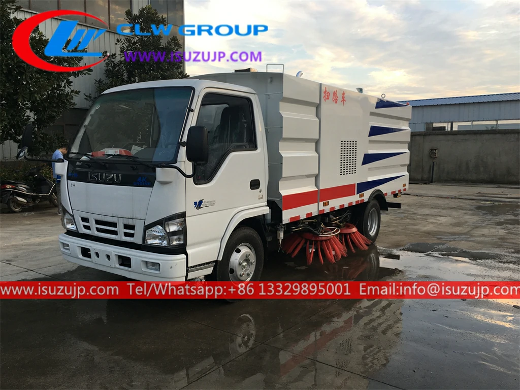 ISUZU vacuum sweeper truck Uzbekistan ISUZU vacuum sweeper truck Uzbekistan