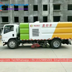 Isuzu 10 cubic meters street sweeper for sale Uruguay