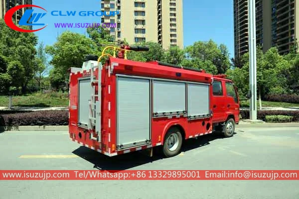 Isuzu 2 ton foam tender fire truck