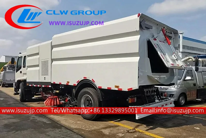 Isuzu FTR 12cbm vacuum road sweeper Isuzu FTR 12cbm vacuum road sweeper