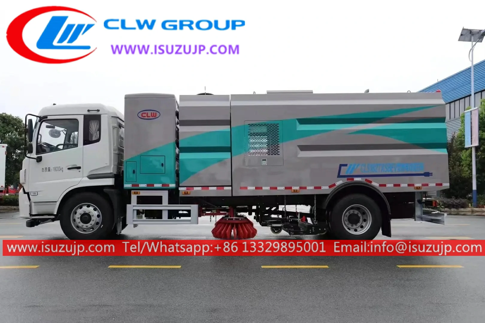 Isuzu FTR 15m3 road vacuum cleaner truck Isuzu FTR 15m3 road vacuum cleaner truck